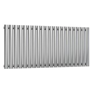 Reina Nerox Brushed Stainless Steel Single Designer Radiator 600 x 1180mm