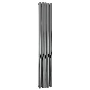 Reina Nerox Polished Stainless Steel Double Designer Radiator 1800 x 295mm