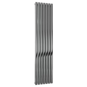 Reina Nerox Polished Stainless Steel Double Designer Radiator 1800 x 413mm