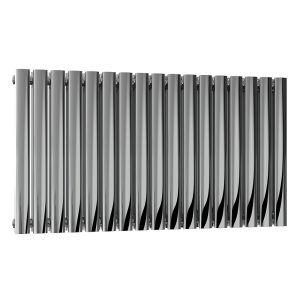 Reina Nerox Polished Stainless Steel Double Designer Radiator 600 x 1003mm