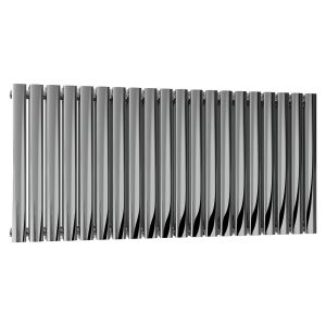 Reina Nerox Polished Stainless Steel Double Designer Radiator 600 x 1180mm