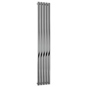 Reina Nerox Polished Stainless Steel Single Designer Radiator 1800 x 295mm