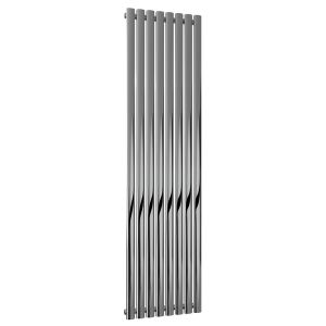 Reina Nerox Polished Stainless Steel Single Designer Radiator 1800 x 472mm