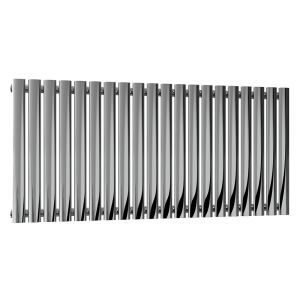 Reina Nerox Polished Stainless Steel Single Designer Radiator 600 x 1180mm