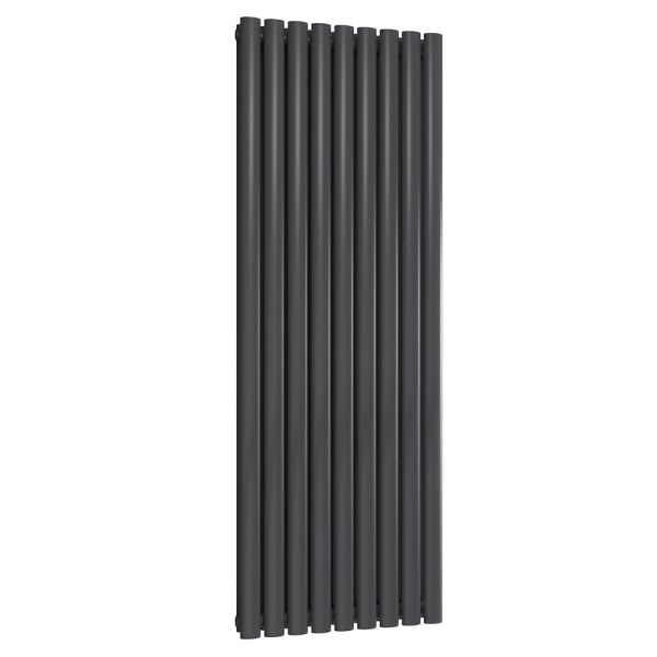 Reina Neva Anthracite Double Panel Designer Radiator 1500 x 531mm