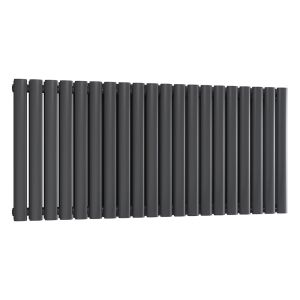 Reina Neva Anthracite Double Panel Designer Radiator 550 x 1180mm