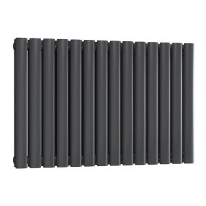 Reina Neva Anthracite Double Panel Designer Radiator 550 x 826mm