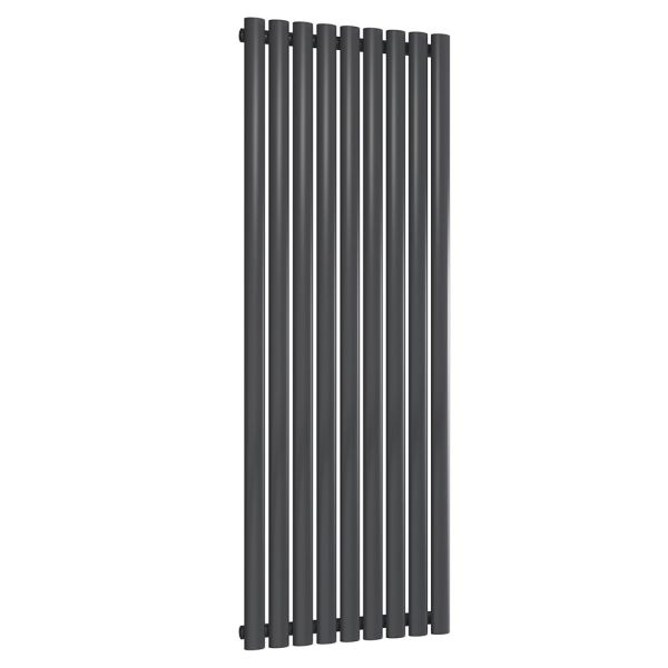 Reina Neva Anthracite Single Panel Designer Radiator 1500 x 531mm