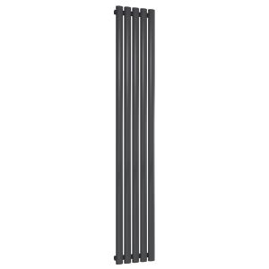 Reina Neva Anthracite Single Panel Designer Radiator 1800 x 295mm