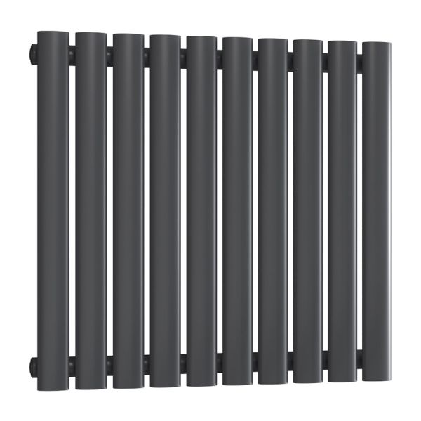 Reina Neva Anthracite Single Panel Designer Radiator 550 x 590mm