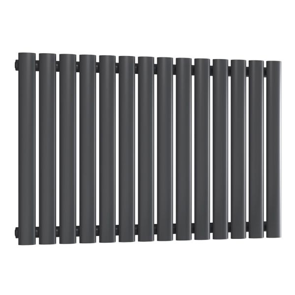 Reina Neva Anthracite Single Panel Designer Radiator 550 x 826mm