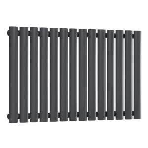 Reina Neva Anthracite Single Panel Designer Radiator 550 x 826mm