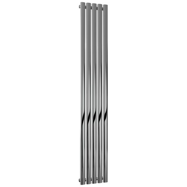 Reina Neva Chrome Single Panel Designer Radiator 1800 x 295mm