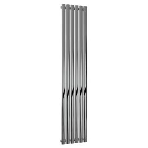 Reina Neva Chrome Single Panel Designer Radiator 1800 x 354mm