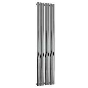 Reina Neva Chrome Single Panel Designer Radiator 1800 x 413mm