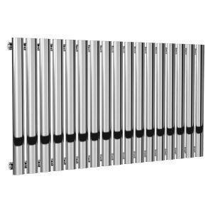 Reina Neva Chrome Single Panel Designer Radiator 550 x 1003mm