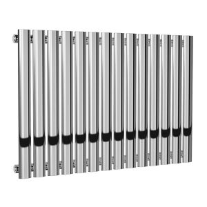 Reina Neva Chrome Single Panel Designer Radiator 550 x 826mm