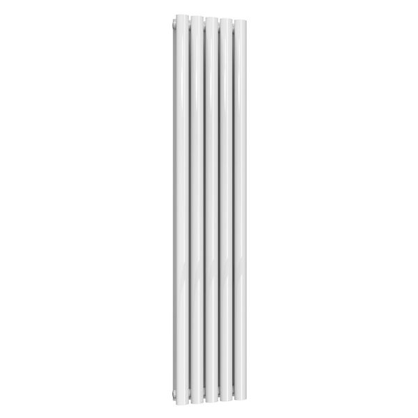 Reina Neva White Double Panel Designer Radiator 1500 x 295mm