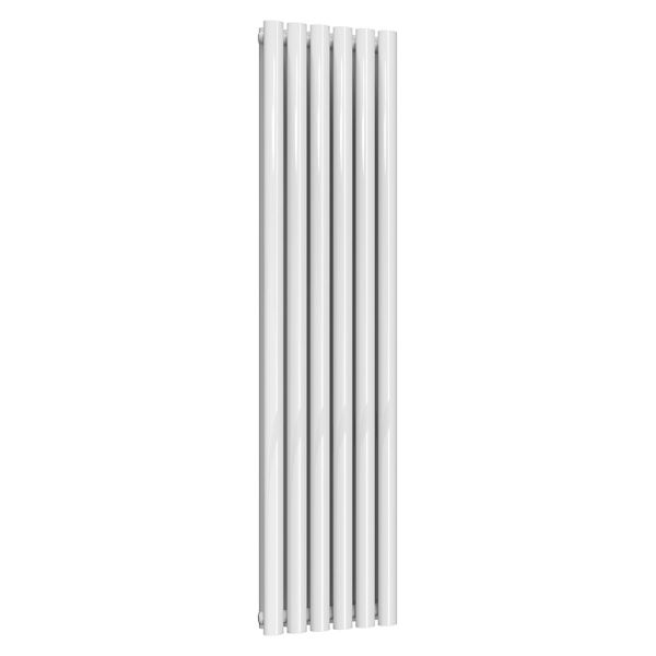 Reina Neva White Double Panel Designer Radiator 1500 x 354mm