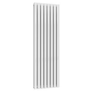 Reina Neva White Double Panel Designer Radiator 1500 x 472mm