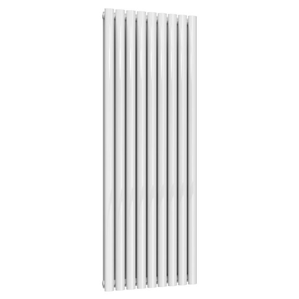 Reina Neva White Double Panel Designer Radiator 1500 x 531mm