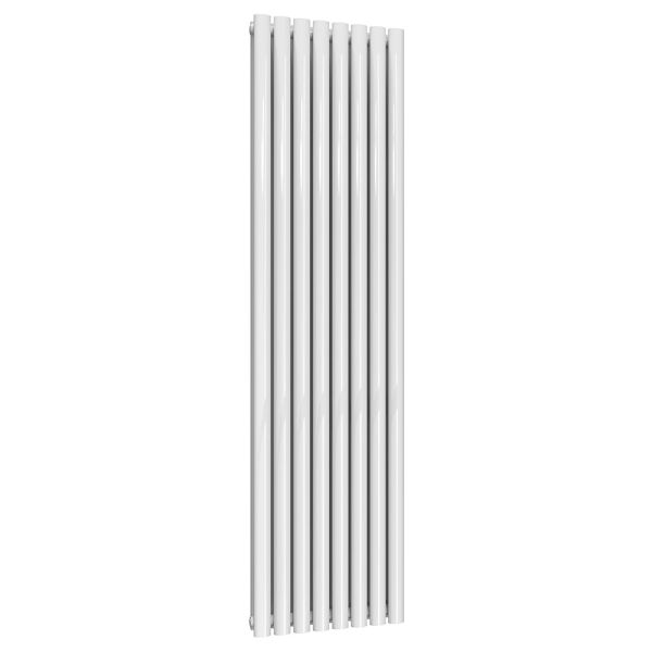 Reina Neva White Double Panel Designer Radiator 1800 x 472mm