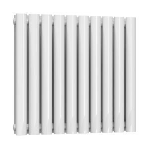 Reina Neva White Double Panel Designer Radiator 550 x 590mm