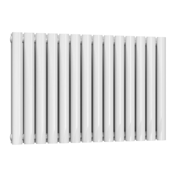 Reina Neva White Double Panel Designer Radiator 550 x 826mm