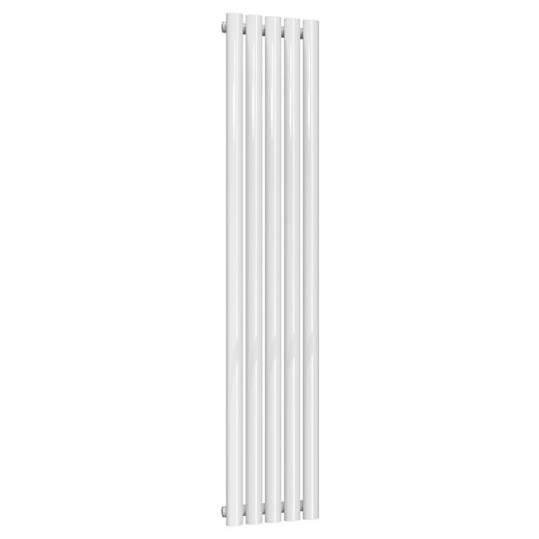 Reina Neva White Single Panel Designer Radiator 1500 x 295mm