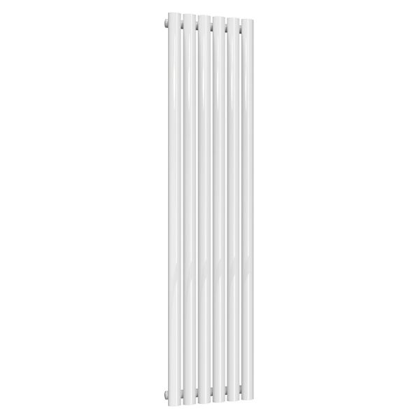 Reina Neva White Single Panel Designer Radiator 1500 x 354mm