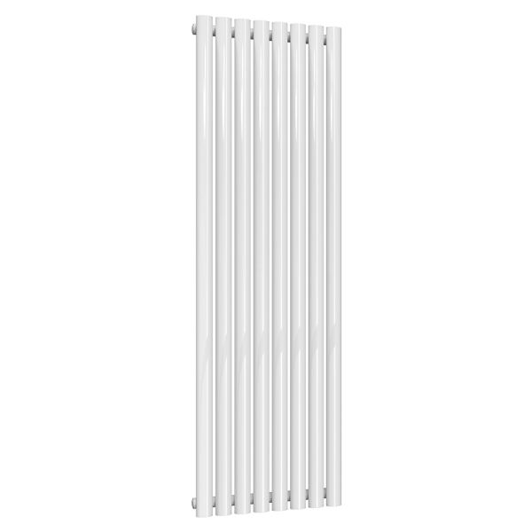 Reina Neva White Single Panel Designer Radiator 1500 x 472mm