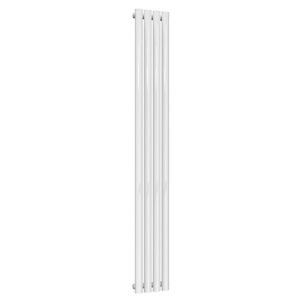 Reina Neva White Single Panel Designer Radiator 1800 x 236mm