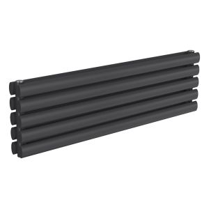 Reina Nevah Anthracite Double Panel Designer Radiator 295 x 1000mm