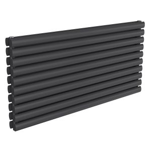 Reina Nevah Anthracite Double Panel Designer Radiator 590 x 1200mm