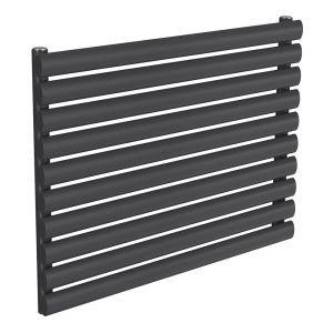 Reina Nevah Anthracite Single Panel Designer Radiator 590 x 800mm