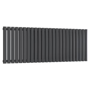 Reina Neval Anthracite Double Panel Designer Radiator 600 x 1407mm