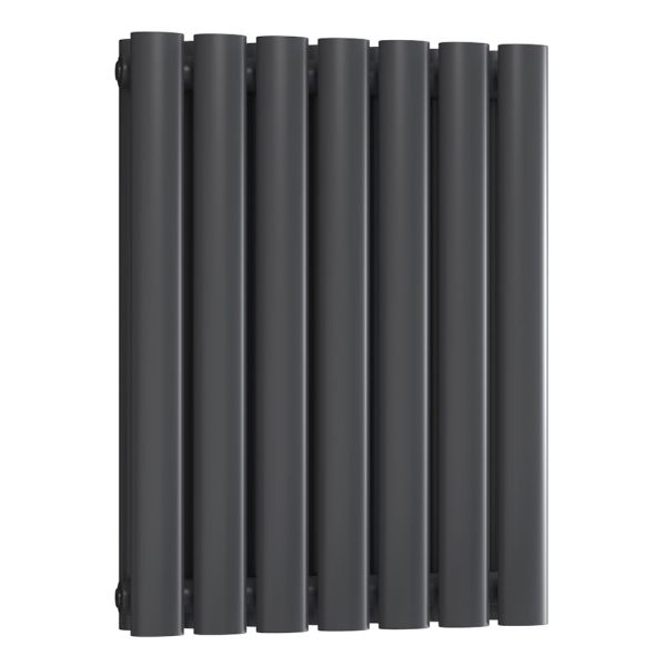 Reina Neval Anthracite Double Panel Designer Radiator 600 x 404mm