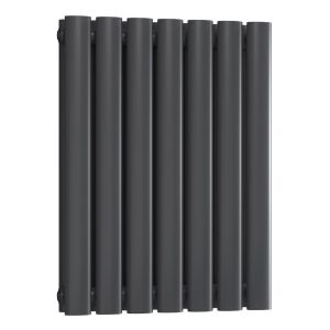 Reina Neval Anthracite Double Panel Designer Radiator 600 x 404mm