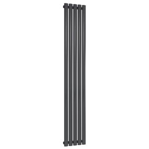 Reina Neval Anthracite Single Panel Designer Radiator 1800 x 286mm