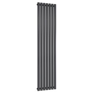 Reina Neval Anthracite Single Panel Designer Radiator 1800 x 404mm