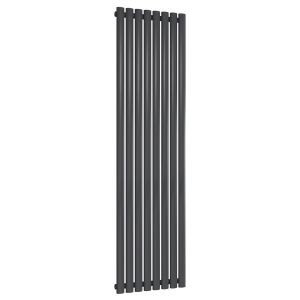 Reina Neval Anthracite Single Panel Designer Radiator 1800 x 463mm