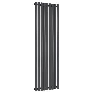 Reina Neval Anthracite Single Panel Designer Radiator 1800 x 522mm