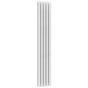 Reina Neval White Double Panel Designer Radiator 1800 x 286mm