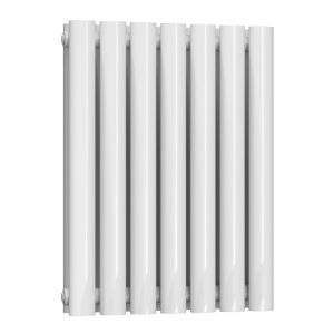 Reina Neval White Double Panel Designer Radiator 600 x 404mm