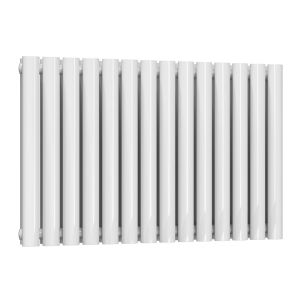 Reina Neval White Double Panel Designer Radiator 600 x 817mm