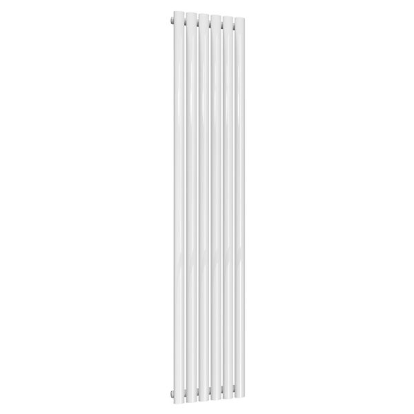 Reina Neval White Single Panel Designer Radiator 1800 x 345mm