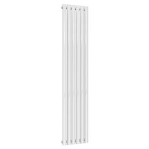 Reina Neval White Single Panel Designer Radiator 1800 x 345mm