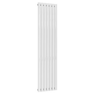 Reina Neval White Single Panel Designer Radiator 1800 x 404mm