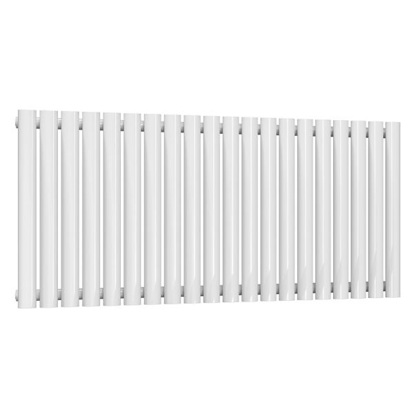 Reina Neval White Single Panel Designer Radiator 600 x 1171mm