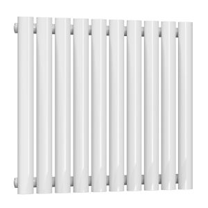 Reina Neval White Single Panel Designer Radiator 600 x 581mm